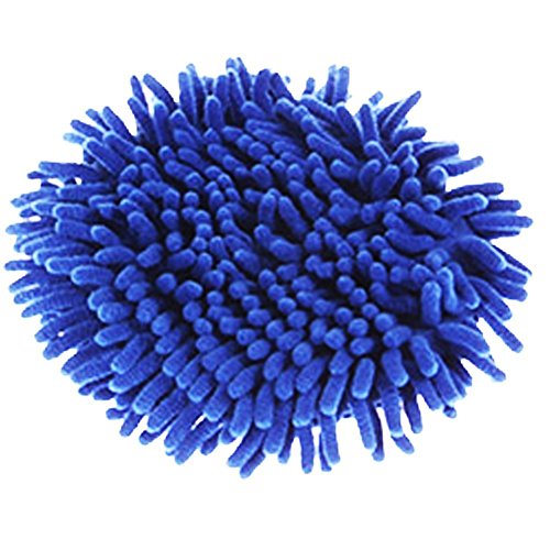 Meioro 360 Degree Wet Mop,Microfiber Chenille Flexible Handle Car Clean Wash Mop Plus Towel Head,Home Kitchen Cleaning Supplies For Glass Tile Window (Blue) #TOP4