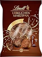 Lindt Lebkuchen-Marzipan Kugeln 100g | Edle Pralinen mit feinem Marzipan & winterlicher Lebkuchennote | Premium Schokoladenspezialität im Beutel | Weihnachtsgenuss & Geschenkidee für Genießer