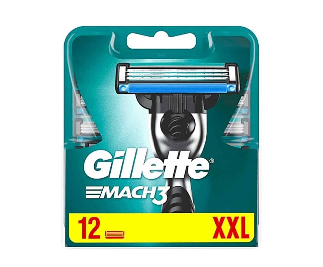 Gillette Razor Blades Mach3 12 pieces