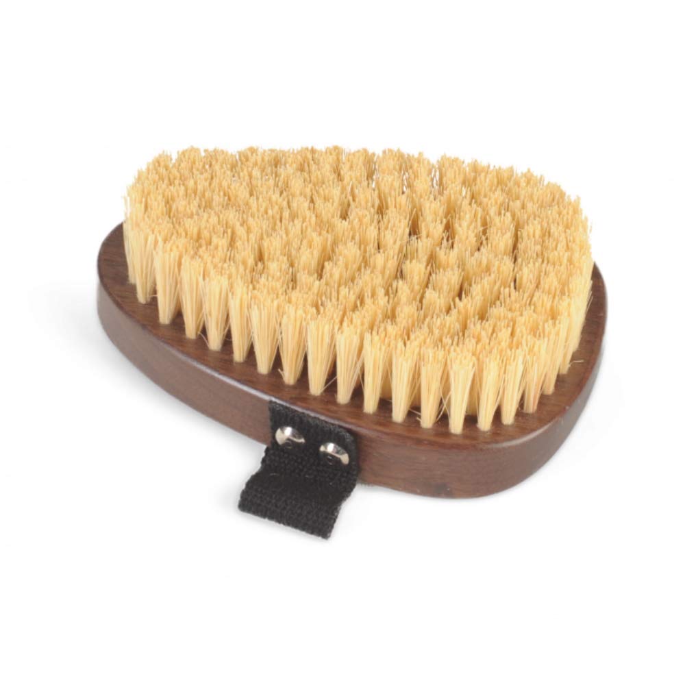 Eco Bath London Natural Sisal Walnut Hand Brush, Exfoliate your Skin, Vegan and Sustainably Produced