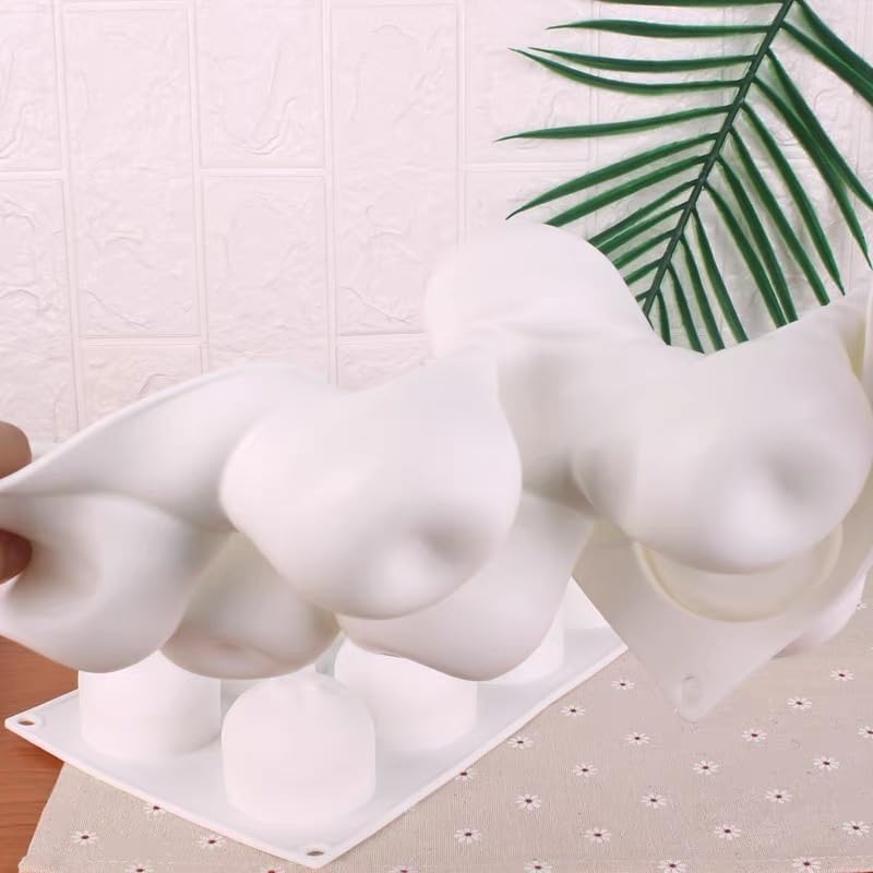 Miniatura 6 de AFINSEA Molde de silicona 3D para hornear en forma de manzana para pastel de mousse, moldes de silicona para chocolate, molde de postre francés para