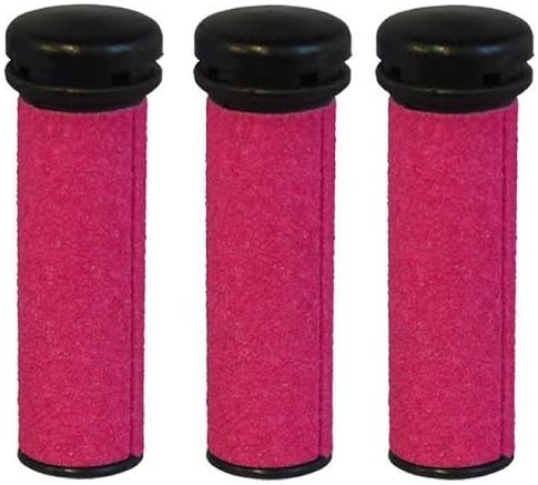 iVog Xbuff Extra Coarse Pink Replacement Rollers - 3 Pack