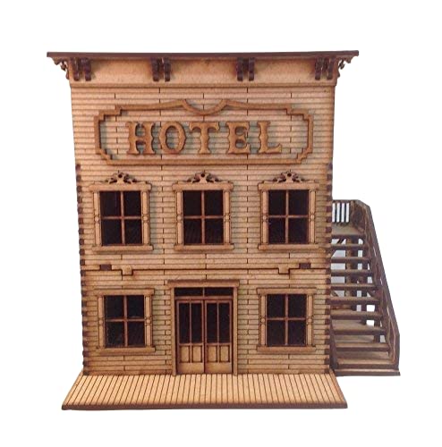 Hotel Brothel Mdf 28Mm Laser Cut Kit Tombstone Desperado Legends Of The Old West Fast Shipping #TOP21
