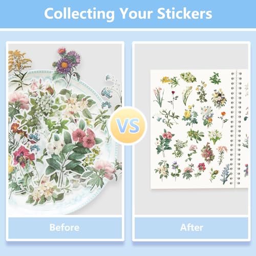 Álbum reutilizable para colección de pegatinas, 40 hojas en blanco, tamaño A5 (Azul-4) miniatura 3