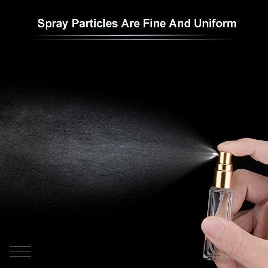 Mini Bottiglie Di Profumo Da Viaggio, Atomizzatore Di Profumo 6 Pezzi Bottiglia Di Profumo Vuota Riutilizzabile 10ml Minimo Formato Da Viaggio Portatile Bottiglie Di Profumo Spruzzatore Bottiglia Di P