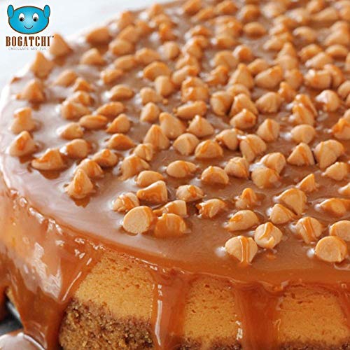 Image of BOGATCHI Crunchy and Crispy Butterscotch Nuts (8MM Size), Butterscotch Chips, Made of Real Cashews, Gluten Free and Vegan, Make Cookies, Cake, Shakes, Ice Creams, Muffins, Chocolates, 200g