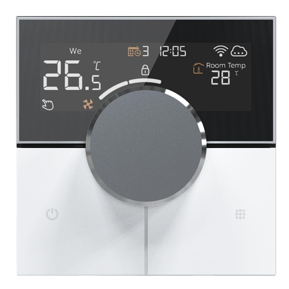 UDSKNV[KSL WiFi Smart Controller Programmable LCD Touchscreen Thermostat Electric Floor Heating Temperature Controller