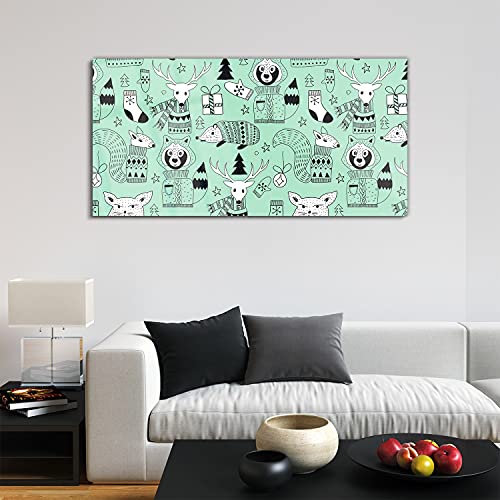 Tableau acrylique d'art 120x60cm au rendu premium pour salon contemporain - 3