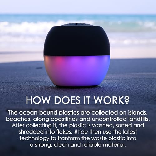 Boompods Soundflare Mini Bluetooth Speaker with Syncing Light Show, Portable IPX6 Waterproof Shower Speaker, 5 Hr Playtime - Image 3