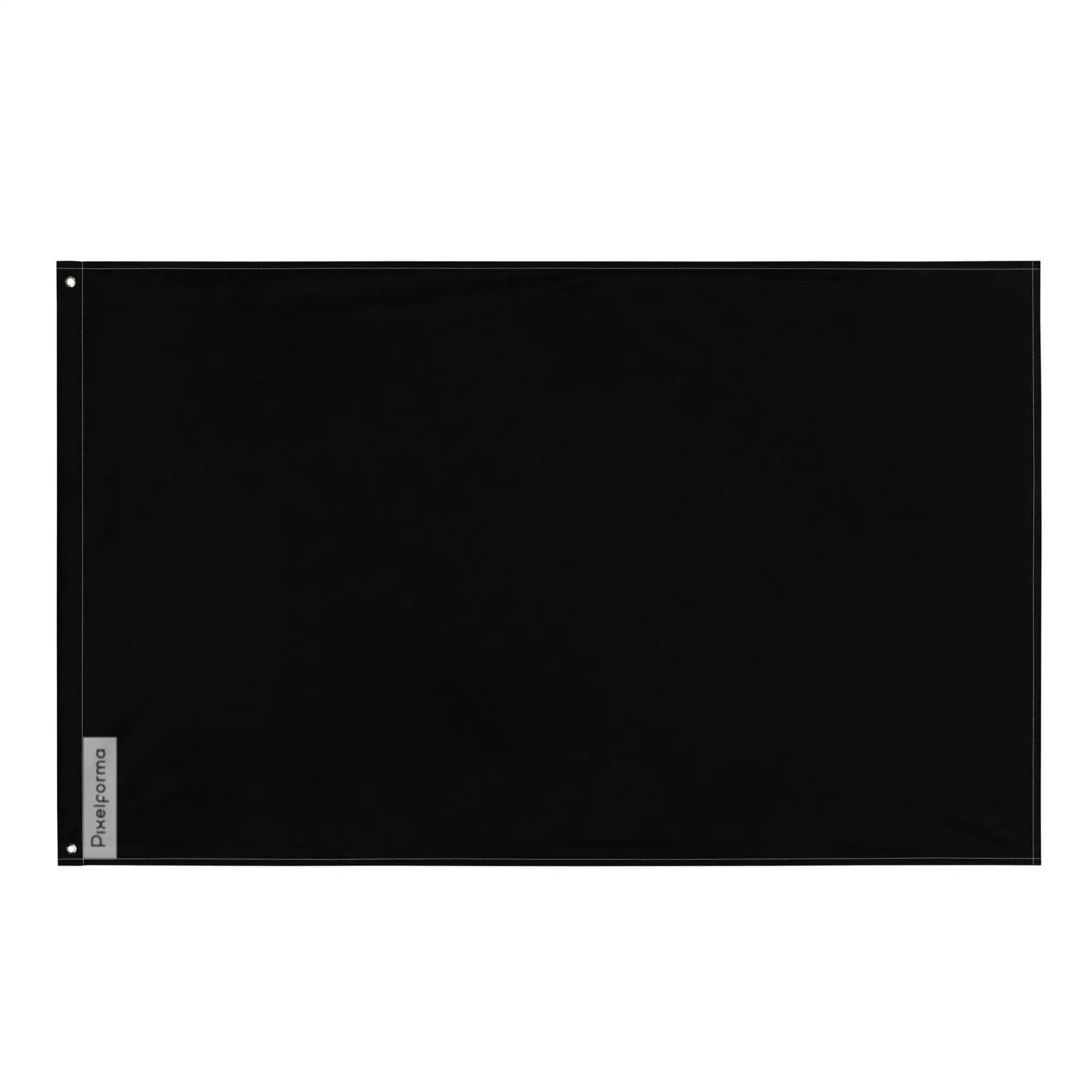 Drapeau noir tout temps Pixelforma avec œillets renforcés - 4