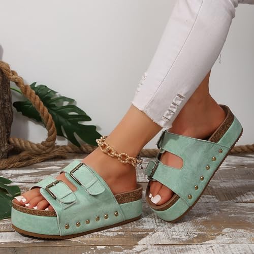 Sandales compensées légères pour éviter les douleurs aux pieds - 3