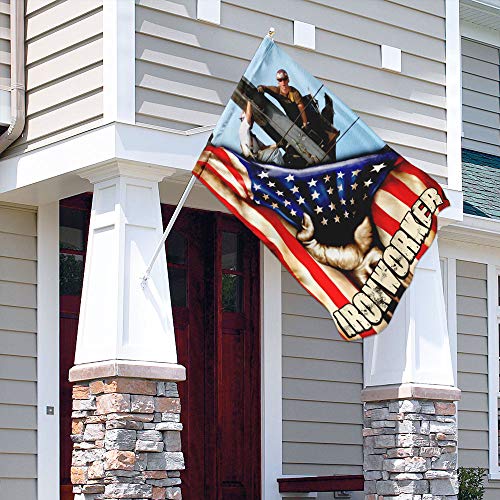 Flags-Proud Ironworker Flag QNK278F, Garden Flag (11.5