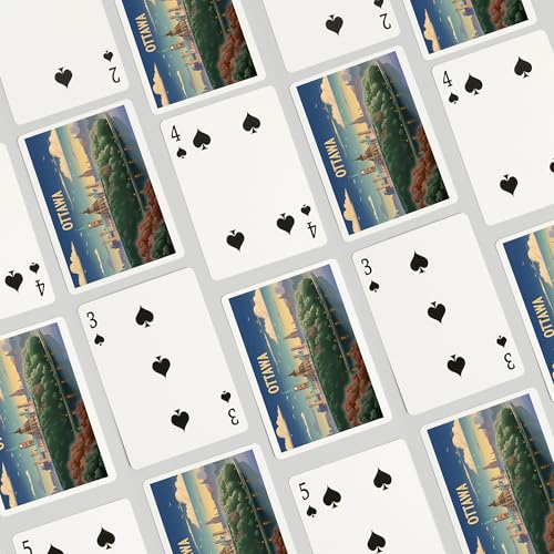 Juego de Cartas Póker Ottawa Ontario 52 Cartas miniatura 4