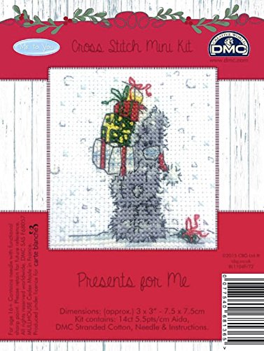 DMC - Mini kit per ricamare a punto croce, motivo