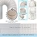 Kerykwan Portable Air Conditioner Window Vent Kit with 5.9” Exhaust Hose Adjustable Portable AC Window Kit for Ducting Universal Portable AC Seal Panel for Horizontal&Vertical Window