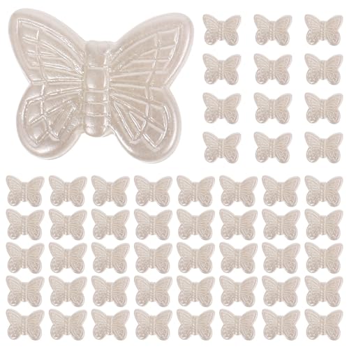 Cuentas de perlas ABS decorativas para proyectos creativos de costura y complementos 2