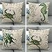 JOVEGSRVA Retro Krabbenkissen Dekorative Kissenbezüge Kissen 45Cm X 45Cm Kissenbezüge Für Wohnzimmer Schlafsofa Kissenbezüge 4Er-Set