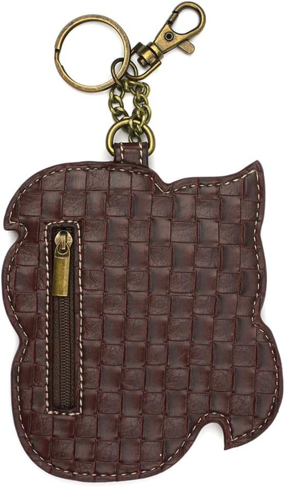 CHALA Women's Decorative Key Fob/Coin Purse Accessory - Red Dragon