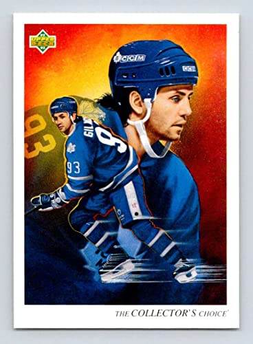 Hockey NHL 1992-93 Upper Deck #21 Doug Gilmour #21 TC...