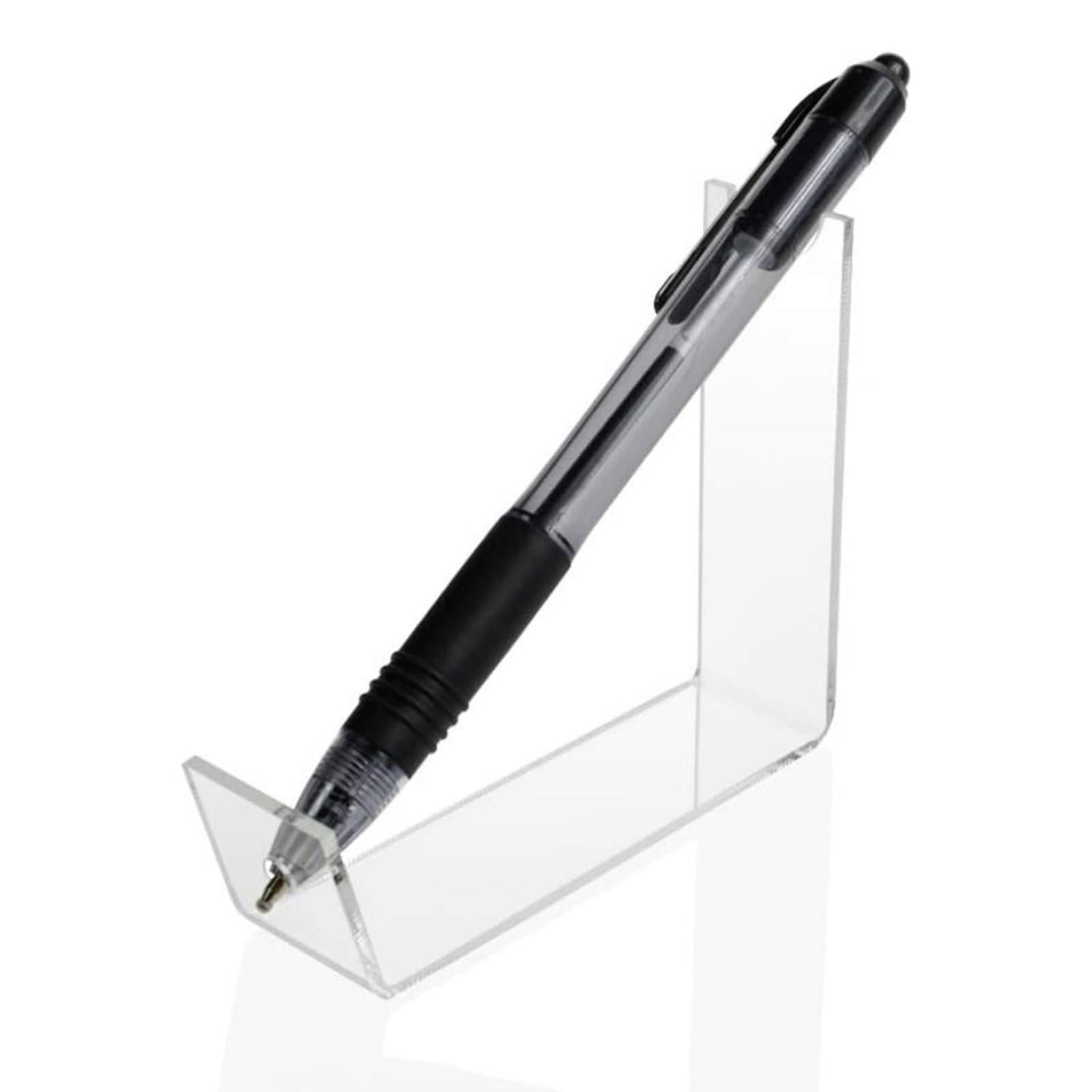 Scatola Portapenne In Legno Con Vetro Per 56 Penne - Espositore Collezione Stilografiche, Design Elegante, Nero