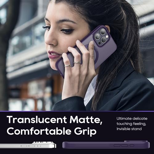 Coque MagSafe iPhone 15 Pro Max antichoc à anneau support et protège-écran - 7