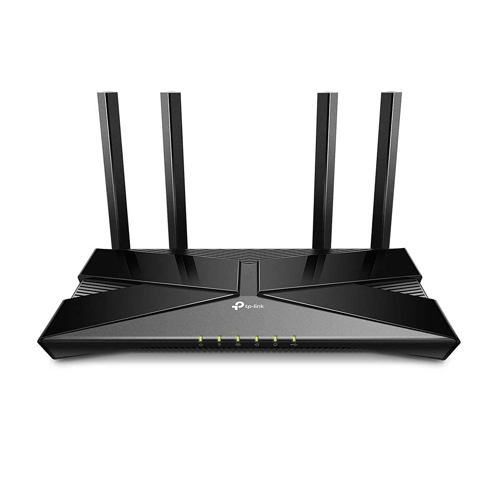 (Reacondicionado) TP-Link Archer AX50 AX3000Mbps Wi-Fi 6 Router Gigabit Dual Band, 5 Puertos Gigabit, Puerto USB 3.0, 2402Mbps en 5GHz y 574Mbps en 2,4GHz