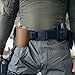 Tactical Bottle Pouch, Adjustable Molle Water Bottle Cover Multifunctional Round Audio Waist Bag with Drawstring for Camping Hiking Wild Riding