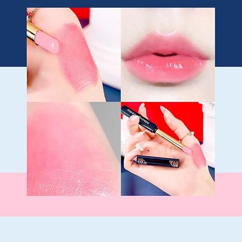 Petansy 3Pcs Color Changing Lipstick Set Crystal Jelly Lipstick Long Lasting Moisturizing Lip Balm Set #TOP1