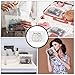 Sweetude 150 Pcs Mothers Day Bulk Gifts Makeup Bags Inspirational Gifts Bulk for Women Cosmetic Bag EVA Church Party Favor Thank You Gift Teacher Nurse Rainbow Toiletry Pouch with Zipper(Fresh)