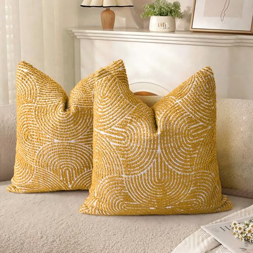 AELS Boho Decorative Textured Throw Pillow Covers...