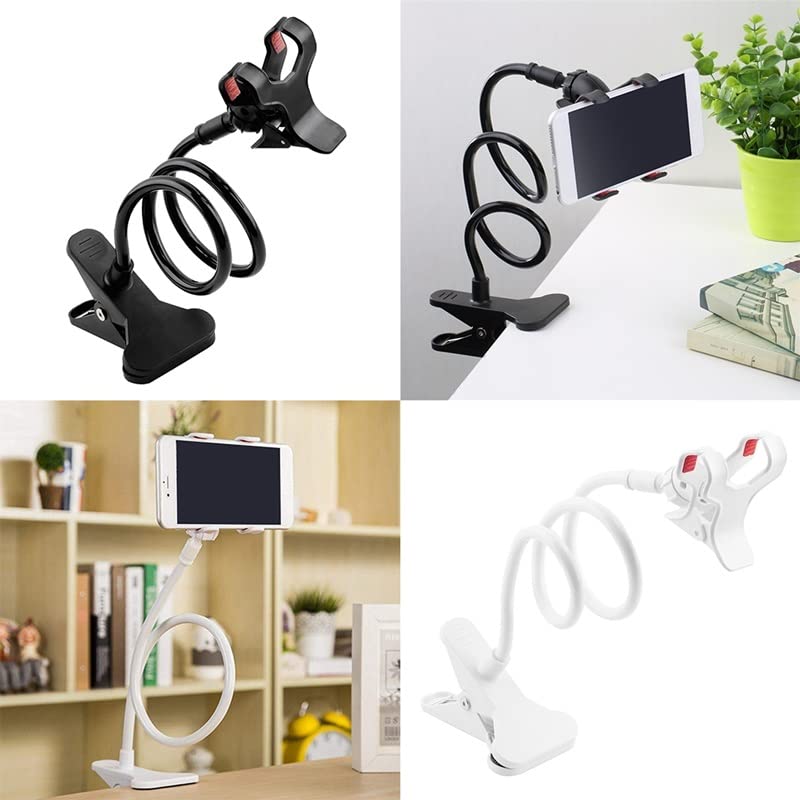Support de téléphone portable pour lit et bureau avec bras long flexible 75 cm