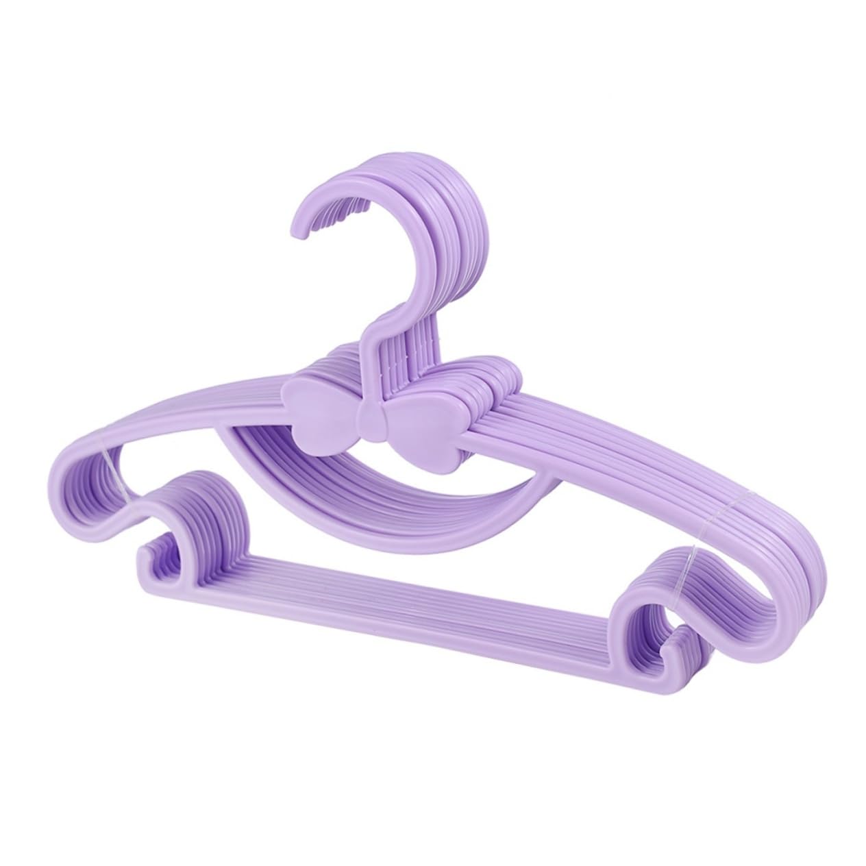 CHILDWEET 10pcs Anti-slip Hangers Kid Hangers Coat Hangers Hangers Home Hangers Clothes Hanging Racks Wardrobe Hangers Hangers