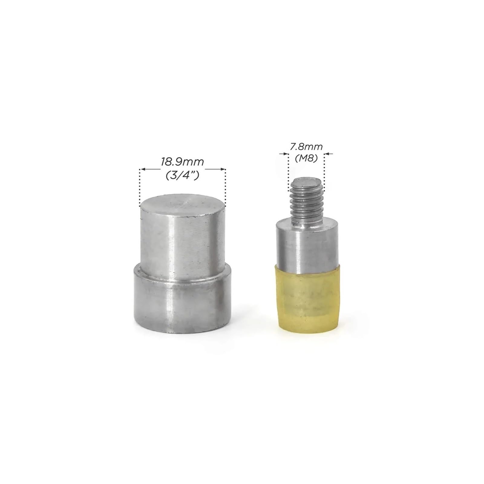 Snap Fasteners Botón Die Botones de 30 piezas o molde troqueles presión 1 pieza