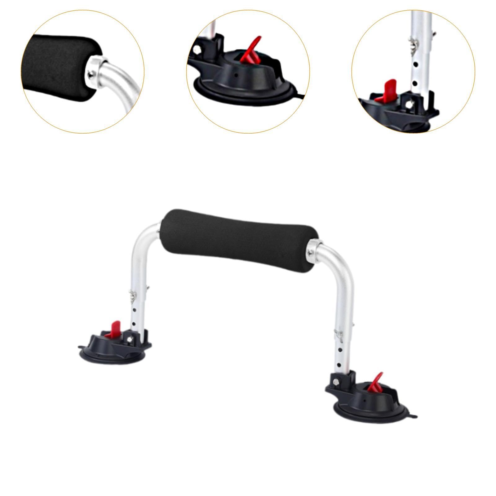 harayaa Rodillo para Kayak, Inflable para Botes, Estructura Aluminio con ventosas, Asistencia para la Carga Kayaks en