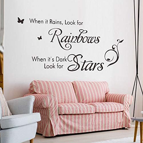 Miniatura 3 de Calcomanías de pared Calcomanías de pared para despegar y pegar, calcomanías de arte de pared extraíbles para dormitorio, sala de estar, baño