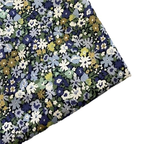 Tissu en coton Flora 40S anti-pli pour réussir facilement vos jupes et patchworks sans glisser