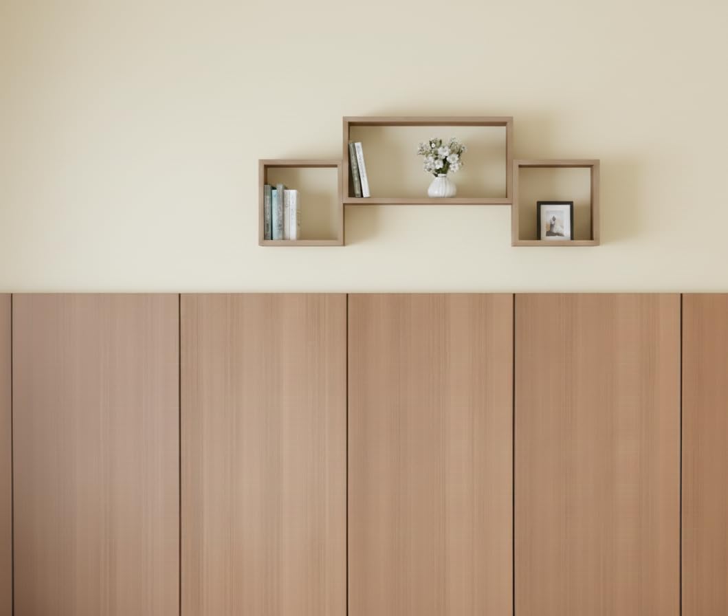 Bark Sheen Sleek Wall Mount Ledge Shelf for Picture Frames & Trophies-image-48