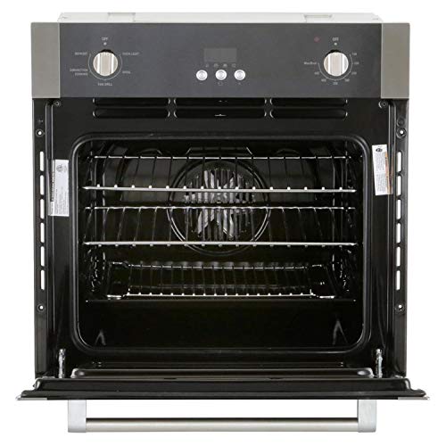 Magic Chef Electric Mcswoe24S 24" 2.2 Cu. Ft. Single Wall Oven With Convection, Stainless Steel #TOP4