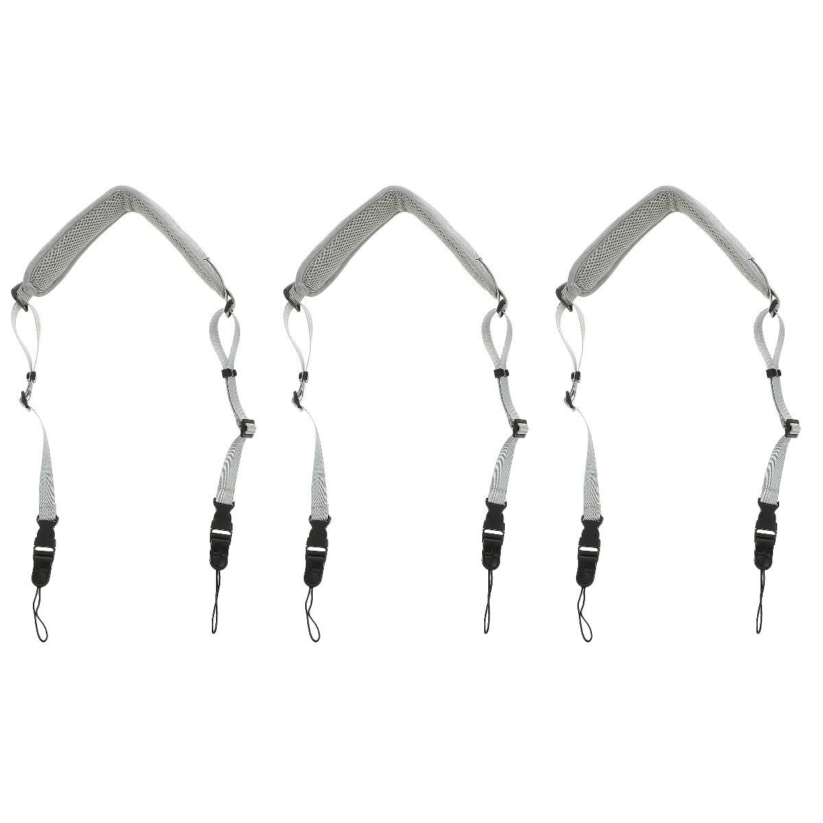 Mobestech 3 Piezas Correa De La Camara Correa para El Cuello De La Cámara Correa De La Cámara Réflex Digital Correa para La Muñeca De La Cámara Telescopio Hombro y Cuello Viajar Nylon
