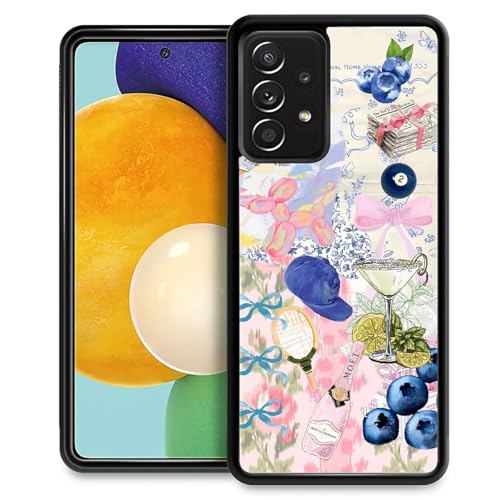 FKBRCL4U for Samsung Galaxy A53 5G Case,Graphic Design for Girl Boy Soft Silicone Hard Acrylic Shock Protection Designed for Samsung Galaxy A53 5G Cute Aesthetic Collage Preppy Pattern - image 1