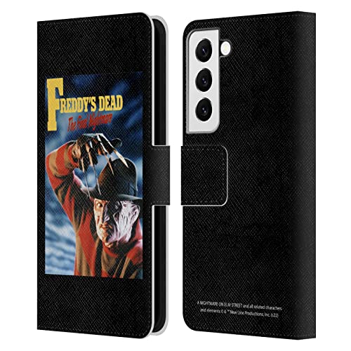 Étui Portefeuille Samsung S22 Freddy's Dead Style Cinéma Housse Cuir pour Geek