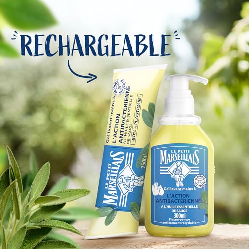 Savon Liquide Mains Antibactérien Huile Essentielle Le Petit Marseillais Le Flacon De 250ml - vue 8