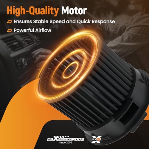 Image of maXpeedingrods AC Blower Motor Fan 700256 Fits for Nissan: for Juke 2009-2017, for Cube 2009-2014, for Leaf 2011-2012, HVAC Heater Blower Motor Assembly # 272261FC0B 272261KL0A 272261KM0A