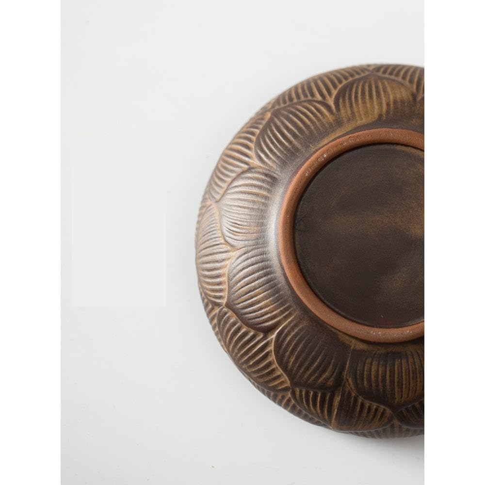 Palnik kadzidełkowy ceramiczny domowy palnik kadzidełkowy do buddyjskiego kadzidełka kreatywna taca na kadzidełka retro dekoracja kadzielnica z przepływem wstecznym
