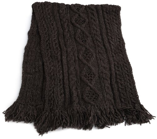 [アーバンリサーチ] DOORS ペルーアラン柄大判ストール DL7-M7002A 17 チャコール FREE