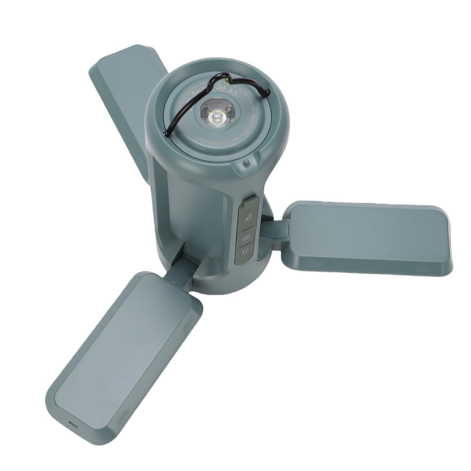 Lanterna da Campeggio Ricaricabile 10000mAh, Luce da Tenda a LED Pieghevole con 5 modalità e Attenuazione Continua, Resistente All'acqua IP54, Power Bank