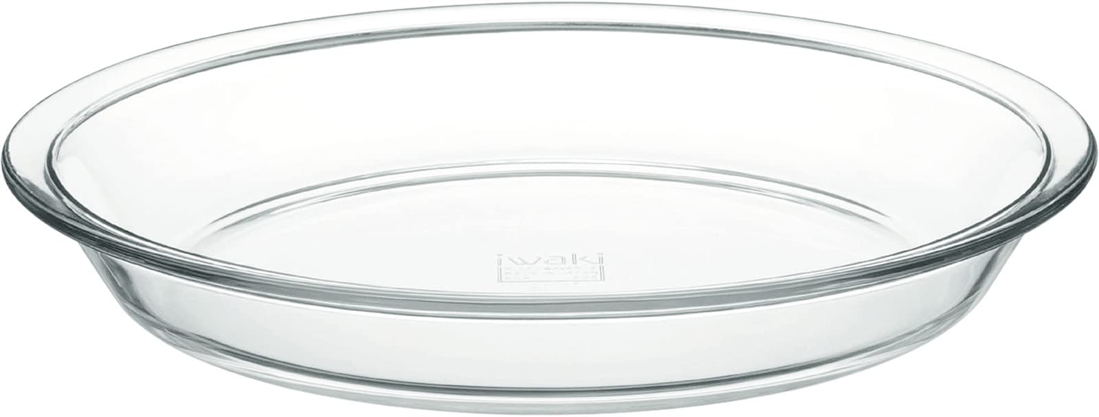 Amazon｜iwaki(イワキ) 耐熱ガラス パイ皿 外径25×高さ3.8cm L