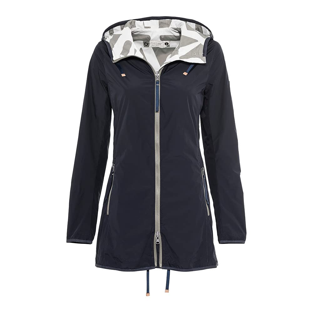 camel active Women's Wear 3204505R26 Jacket, Navy, 40