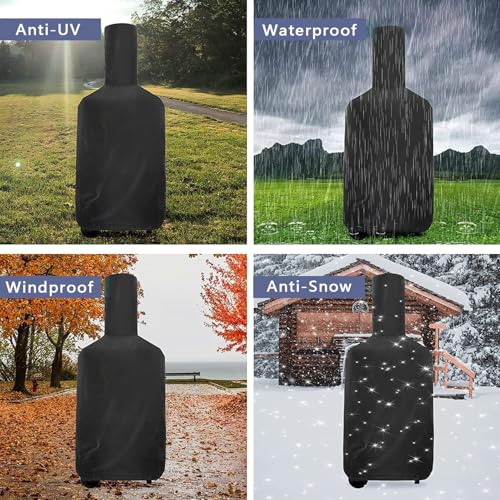 Housse pour four à pizza résistante bâche imperméable extérieure de haute qualité