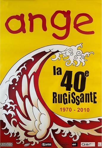 Poster Ange 40Ème Rugissant 70X100 cm décoration murale design